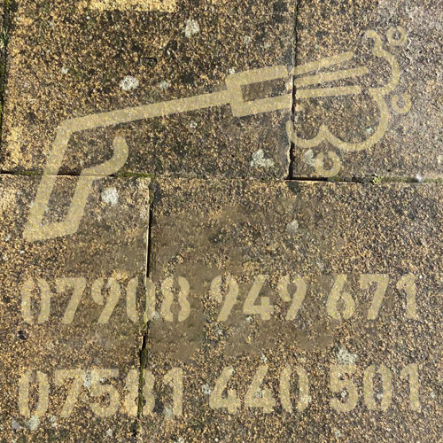 carousel6 Get-Clean Pressure Washing contact numbers pressure washed onto patio surface